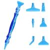 Dotting Pen with Interchangeable Heads MultiHead GlitterFilled Craft Implements for