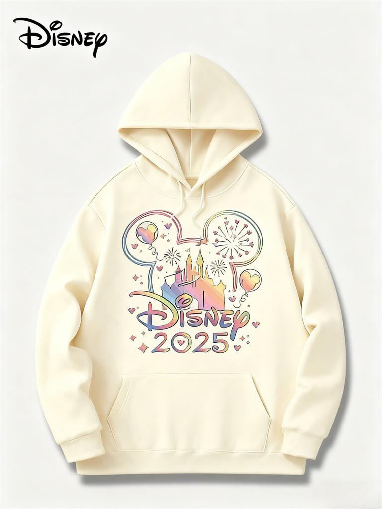 Disney Trip 2025 Fall/Winter Hoodies Disney Family Vacation 2025 Pullover Disneyland Trip Tops Unisex Adults &Children Hoodies