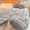 1pc Soft Milk Velvet Bubble Fleece Mattress Designed for Winte Ideal for Students&Seasonal Use Warm Plush Quilted Mattress Cover