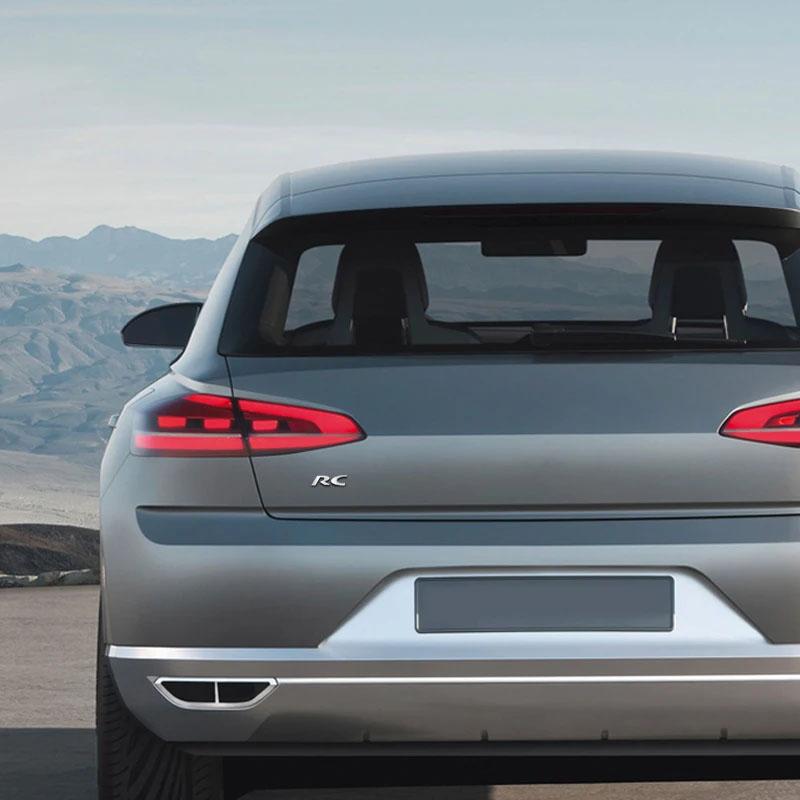 3D Car Styling RC Logo for 308 306 106 206 205 208 307 3008 207 508 2008 5008 Car Hood Fender Trunk Rear Bonnet Nameplate Decal Emblem Badge Sticker