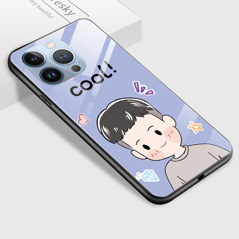 Tempered Glass Phone Case For Samsung A12 A16 A32 A53 S20FE S23 S25 Honor20 X6A 90Lite 9X Huawei Y9Prime2019 P30Lite Soft Edge Shockproof Smooth Shell