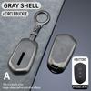 Zinc Alloy +Leather Car Key Case Cover Shell Fob  For Geely Livan 7 EV Max X3 Pro Car Interior Styling Keychain Accessories