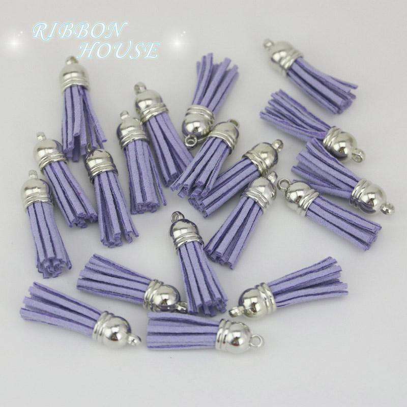 (20 pcs/lot) Tassel Vintage Leather Tassels Fringe for Purl Macrame DIY Jewelry Keychain Cellphone Straps Pendant