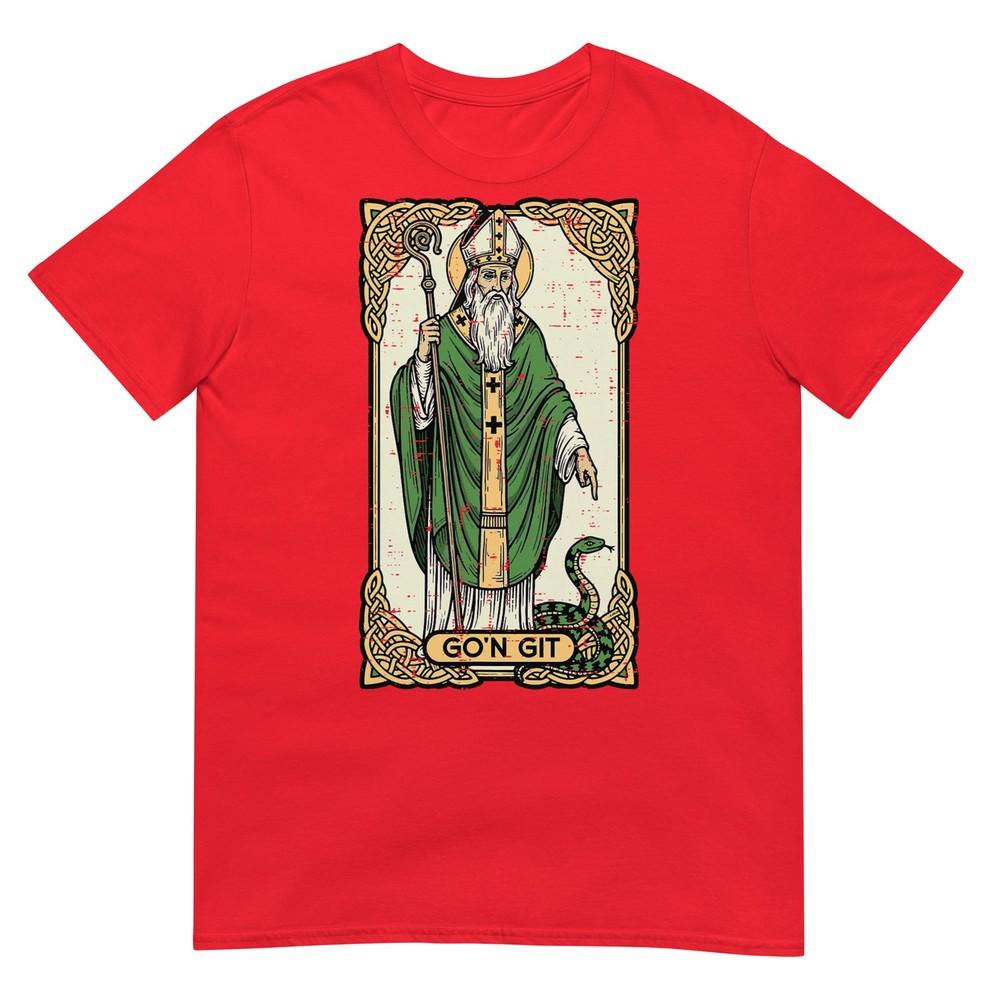 St Patrick Snake Gon Git Card Saint Pattys Unisex Unisex Kids TShirt S