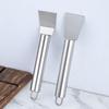 2Pcs Stainless Steel Ice Thawing Scraper Heavy-Duty Oil Stain Remover Glue Scraper  Stovetop