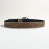 Luxury Metal Buckle Belt Engraved Buckle Waist Chain Fashion Waist Belt  for Dresses
