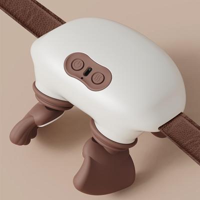 Finger Pressure Neck Massager Heated Back and Shoulder Massager Electric Kneading Muscles Massage Pillow Relax Neck Waist Leg