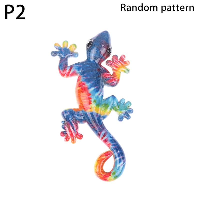 

Творческий цветной геккон ящер статуэтка статуэтка скульптура из смолы искусство подвесные украшения ремесла восхождение геккон статуэтки украшения из смолы