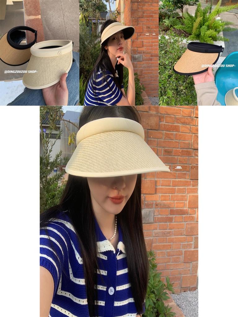 Classic Wide-brim Women's Straw Hat Ideal For Sun Protection And Outdoor Activities