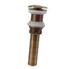 Quick Drainage Drain Stopper Push Bounce Vessel Sink Drain Sink Drain Stopper  Bathroom Basin