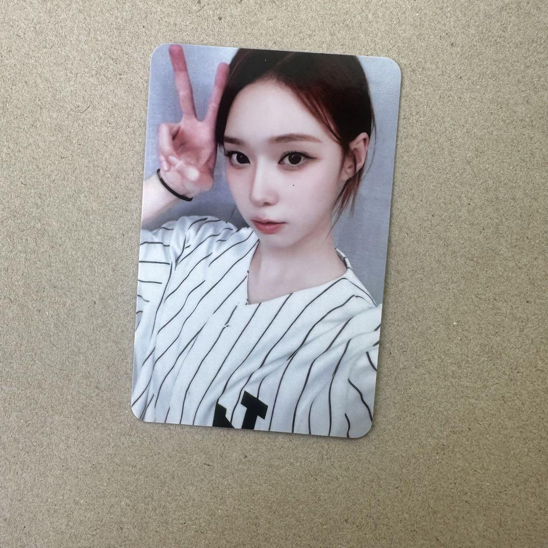 

[USED] aespa MD BetterThings Baseball Uniform Trading Card Winter