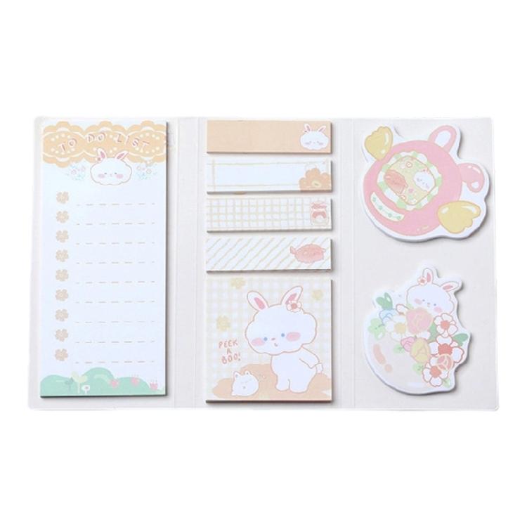 Friendly Paper Adhesive Memoire Pad for Office Business School Students Writing Supplies Colorful Cartoon Stick Note