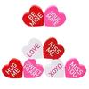 Artistic Heart Ornament Set Crafted from PVC Foam Board for Modern Space Decors and Personal Gift Presentations