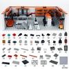 MOC Military Weapons Strategic Firearms Warehouse Army Soldiers Mini Action Figures Block Bricks Accessories Building Block Toys  Playsets Sets