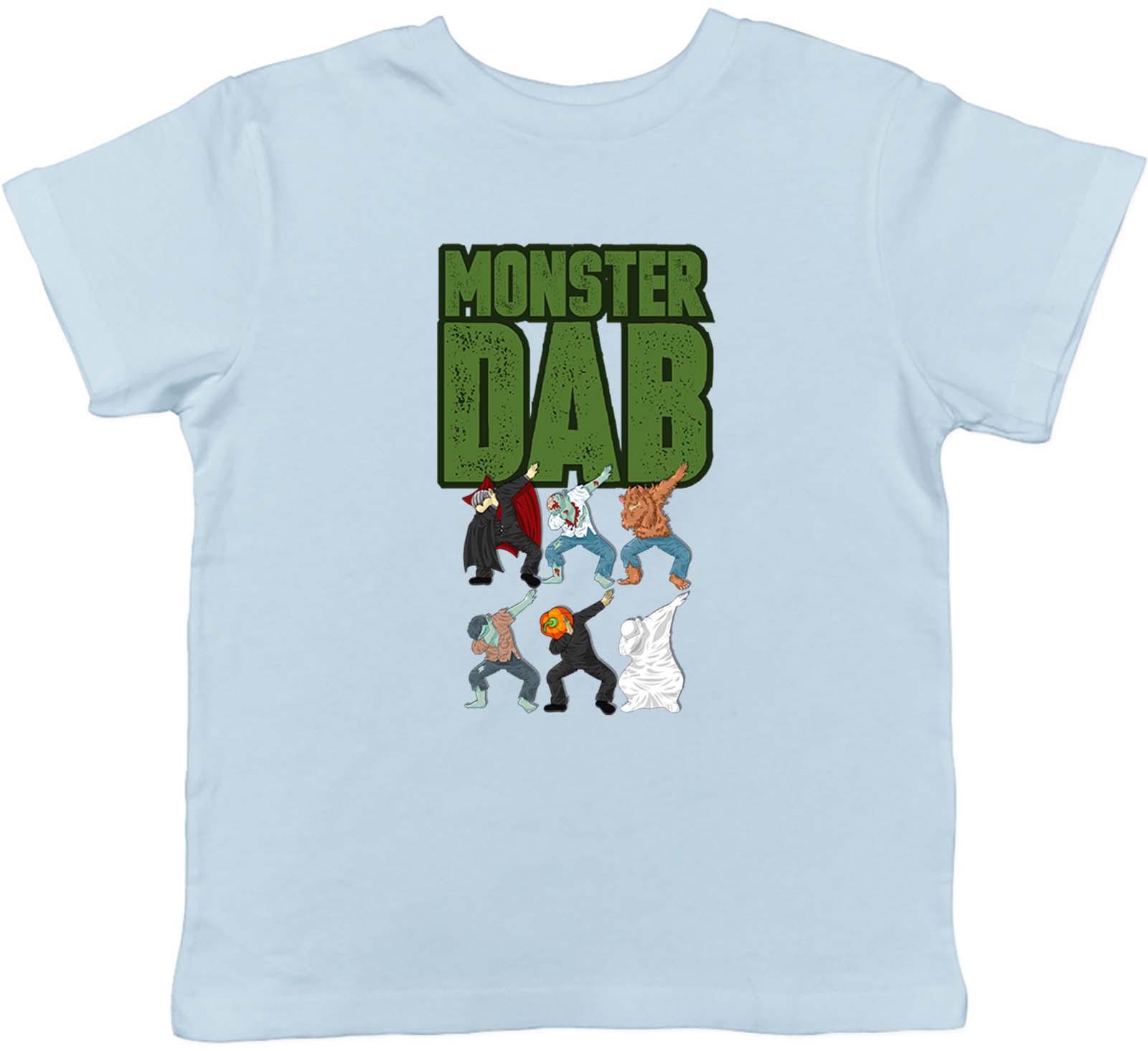 Monster Dab Childrens Kids T-Shirt Boys Girls 110