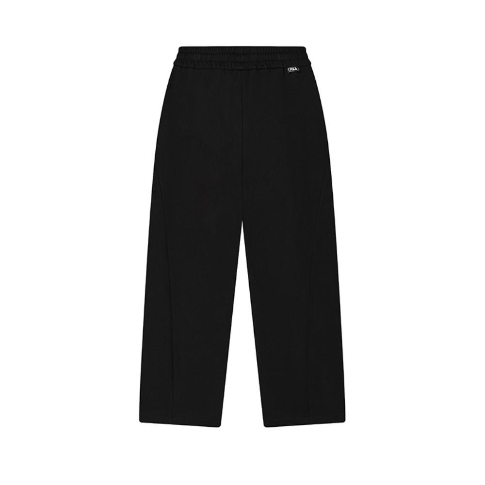 FILA Original Trendy Loose Comfortable Versatile Casual Knit Sports Pants Women bottoms F51W539601F-BK