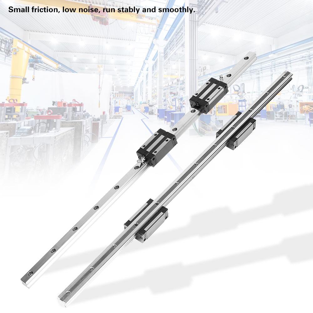 2pcs HGR20 700mm Linear Guide Rail & 1pc RM1605 700mm Ballscrew & BF12 BK12 Kit