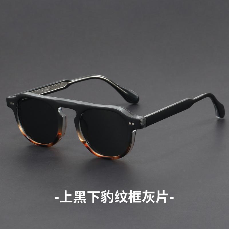 New Retro Punk Men Polarized Sunglasses Women Vintage Round Glasses in Trend Luxury Design UV400 Sun Shades For Fishing Driving