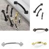 Zinc Alloy Arched Cabinet Door Handles Bronze Wardrobe Door Handle  For Cabinet Wardrobe Drawer