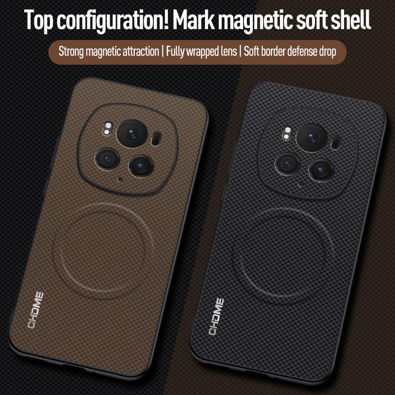 Custodia Magnetica di Lusso Per Honor Magic 6 Pro Magic6Pro 5G Cover Posteriore Protettiva Antiurto Coque
