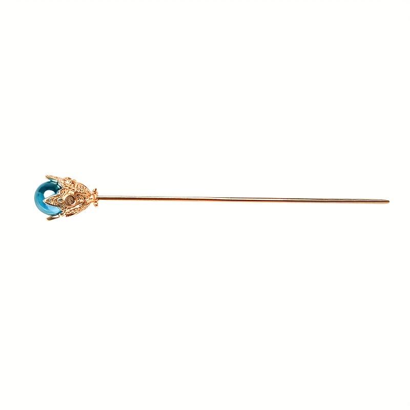 1pc Ancient Style Golden Stick Hairpin Daisy Hairpin Straight Hairpin Ancient Costume Headdress Hair Accessories