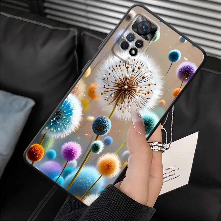 Beautiful Dandelion Case for Xiaomi Redmi Note 14 13 Pro Plus A1 A2 A3 9 8 7 A4 A5 10 12 11 Pro K40 K80 11S 14C 12C 13C 12S