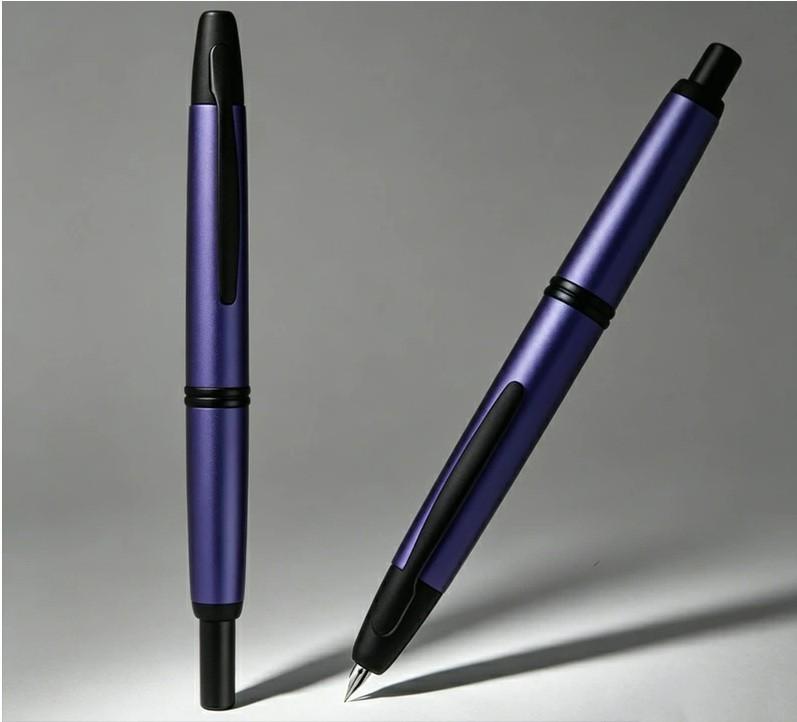 PILOT Capless Vanishing Point MATTE PURPLE Special Alloy Steel Nib CON-40