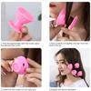 10/20 Stück Magische Silikon Lockenwickler Hitzelos Weiche Gummi Magische Haarpflege Tragbare Lockenwickler Keine Hitze DIY Lockenstyling-Werkzeuge