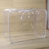 PVC Transparent Tote with Steel Wire for Dustproof Quilt and Blanket Storage