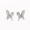 Earrings For Ear Clip Earphone Butterfly Beaded Shining Decorations Beautiful Earphone Accessories