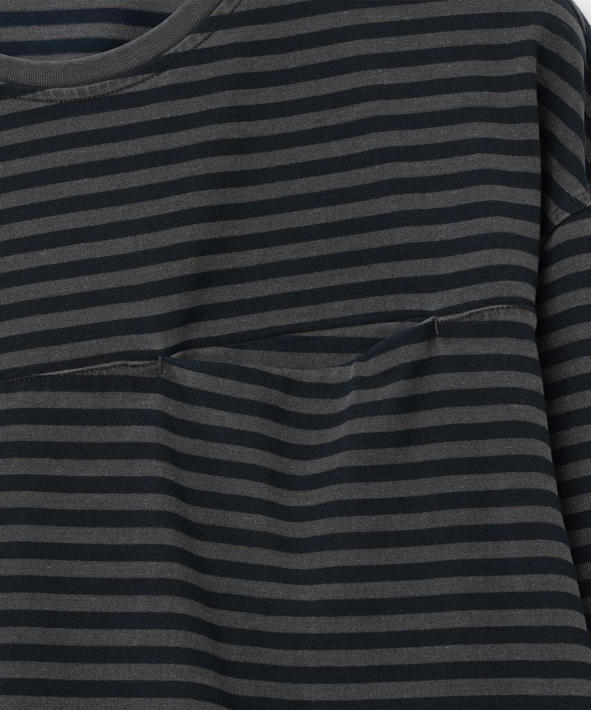 MILLO ARCHIVE Slash Stripe Long Sleeve [Vintage Navy]