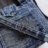 Vintage Washed Denim Mini Tote Bag Hand Bag