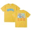 24ss Uptopia T Shirt Men Vintage Hiphop Cotton Streetwear Oversized Tee Tops Cactus Lightning Brown Jack