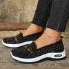2026 Women's Casual Tennis Shoes Fashion Breathable Walking Flat Bottom Sports Shoes Women's Fitness Soft Sole Non-slip Sneakers