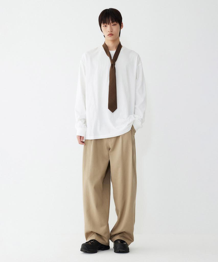 STUDIO TOMBOY [Men] Belted Chino Pants_Beige 9155331201