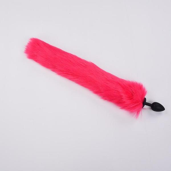 Red Fox Tail Performance Props Ornament Party Decoration