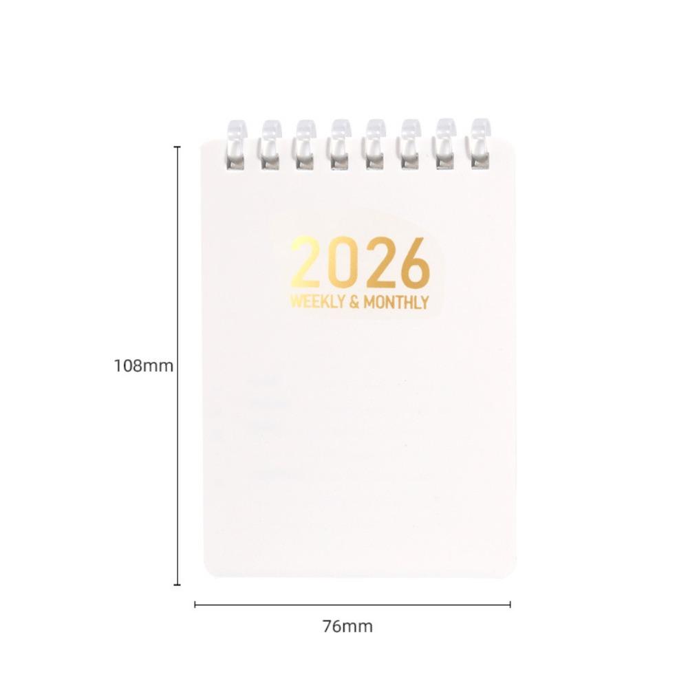 English Version To Do List Notebook Mini Weekly Planner Compact Schedule Notepad  Students