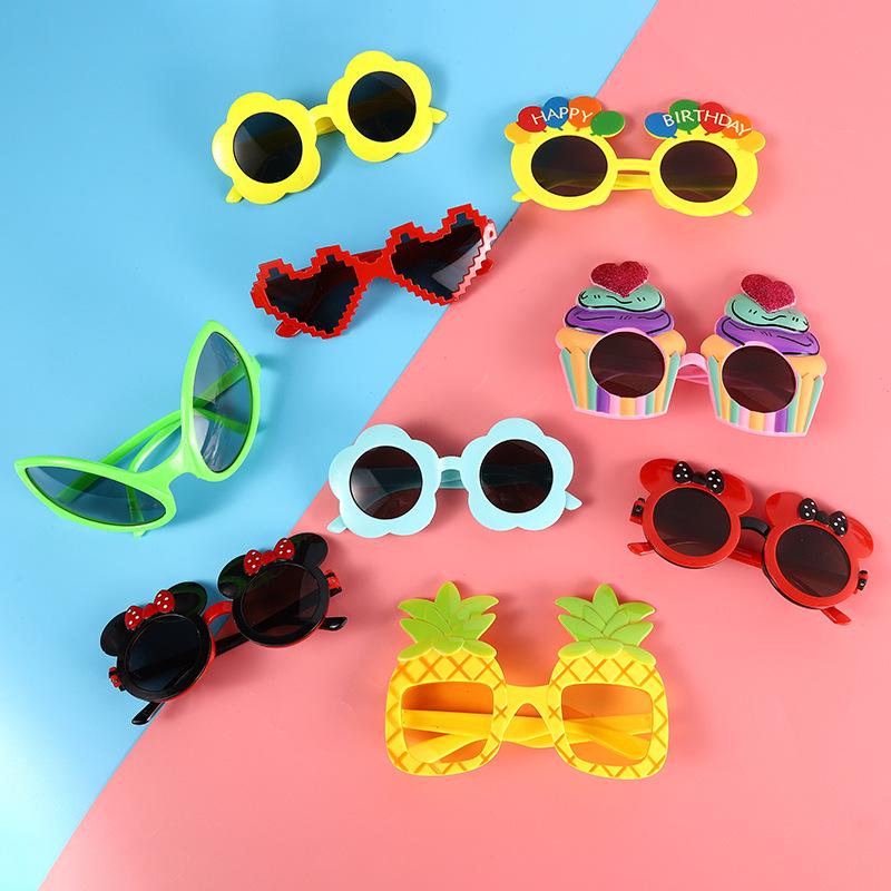 Funny Sand Sculpture Party Sunglasses - Cute Decor for Birthdays & Performances