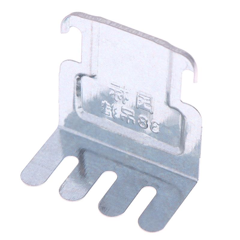 100PCS W Clip Double Furring Clip Wclip Metal Furring Wall Clip For Ceiling Work Gypsum Board Ceiling Hanging Parts