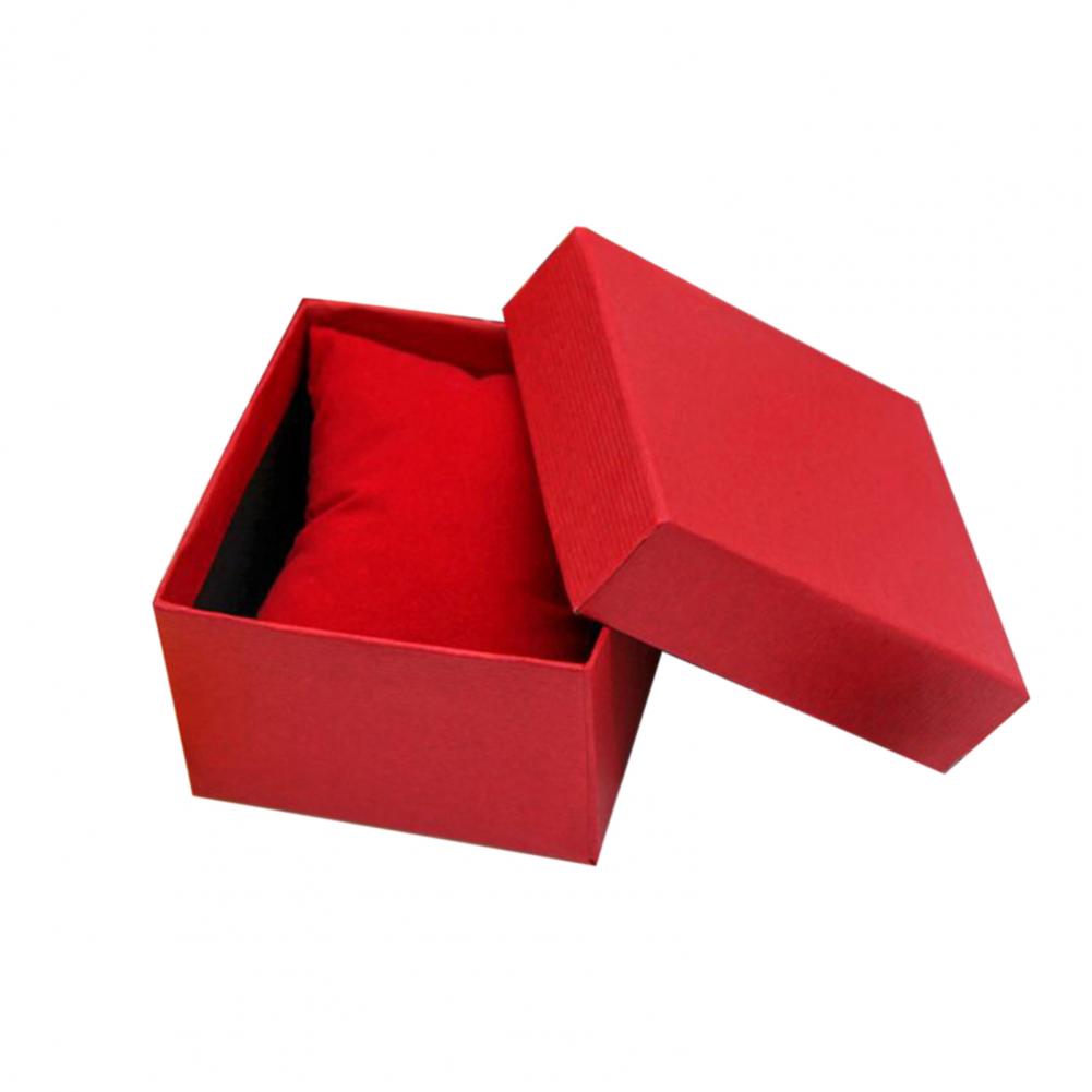 Jewelry Organizer Fine Texture Shockproof Display Cardboard Jewelry Storage Box   Gift Box  for Travel