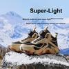 Anta Kids Trendy Fashion Fleece Warm Wear-Resistant Non-Slip Mid-Top Outdoor Shoes Kids Shoes Black Light-Brown Castle-Gray A12446916-3