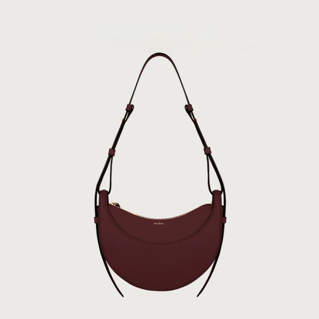 

Small Niche Design, High-end Texture Crossbody Crescent Bag, Women s Genuine Leather Armpit Saddle Bag Comes with gift box card