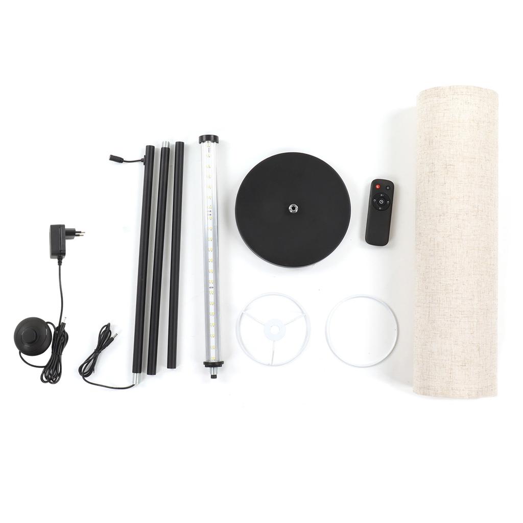 Floor Lamp Stepless Dimmable Brightness Colors Adjustable LED Standing Lamp Floor Light for Bedroom