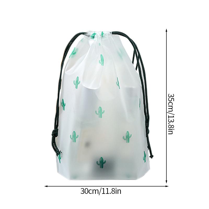 Portable Shoe Storage Bags Travel Shoe Cover Pouch Waterproof Pocket Unisex Zipper Organizer Bag Moistureproof Shoe Storage Pack