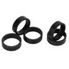 5pcs set 10mm Bike Headset Washer Glossy Surface Durable Mountain Bike Front Fork WasherBlack