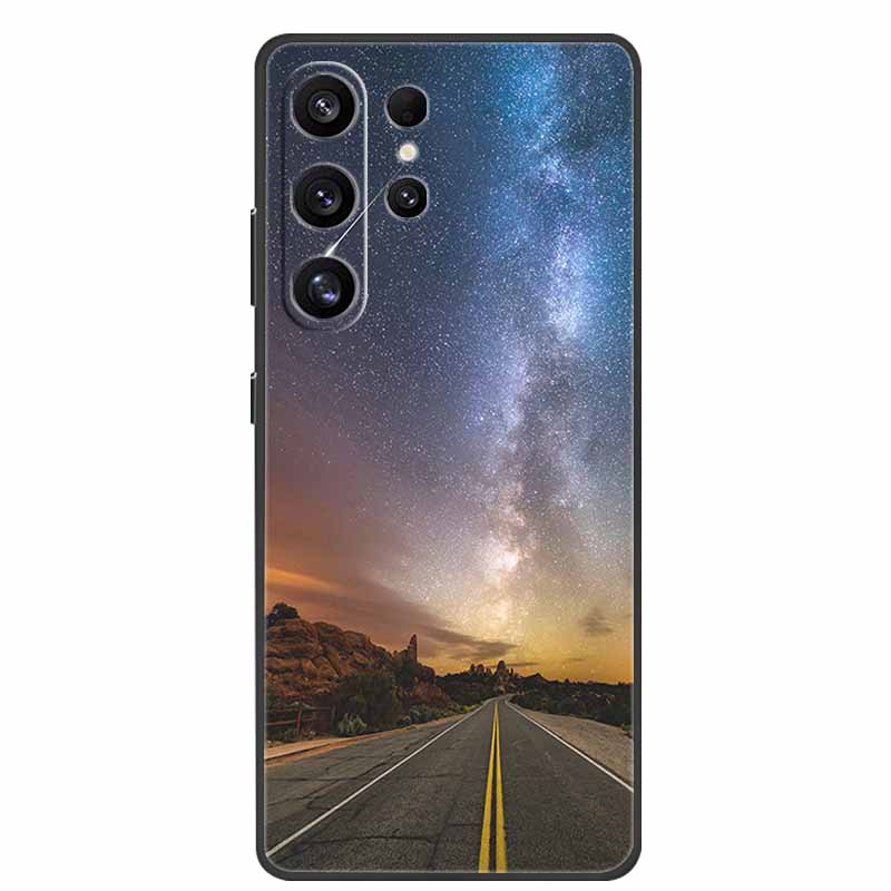 For Samsung S26 Ultra Case Cool TPU Funda Soft Silicone Back Cover for Samsung Galaxy S26 Ultra S26Ultra 6.9" Bumper Coque New