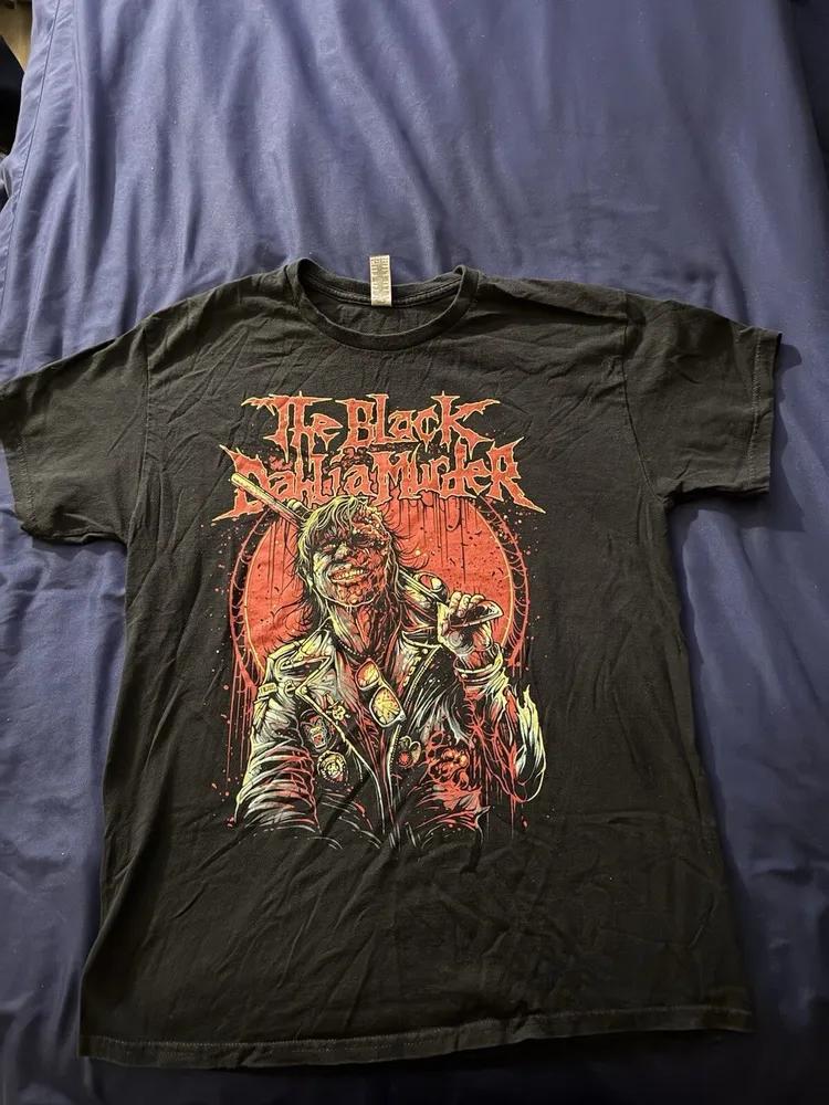 Unisex Short Sleeve Crew Neck Cotton T Shirt The Black Dahlia Murder M