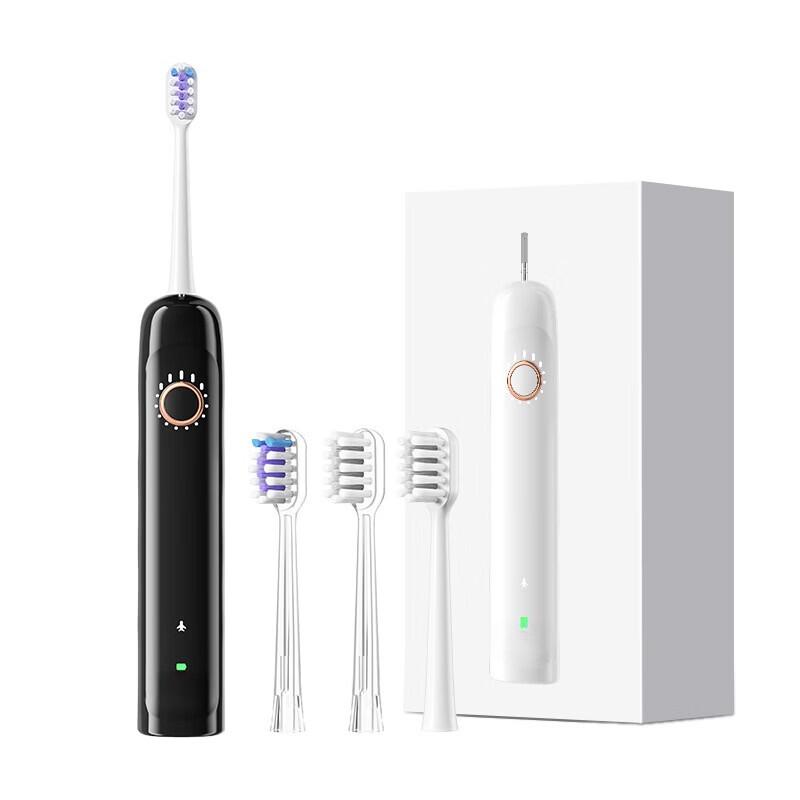 MiLing Sweep-Vibration Ultrasonic Whitening Electric Toothbrush for Adults CN Plug (adapter Included)