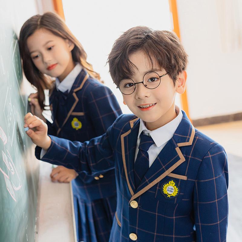 British Style Children's School Uniform Sets