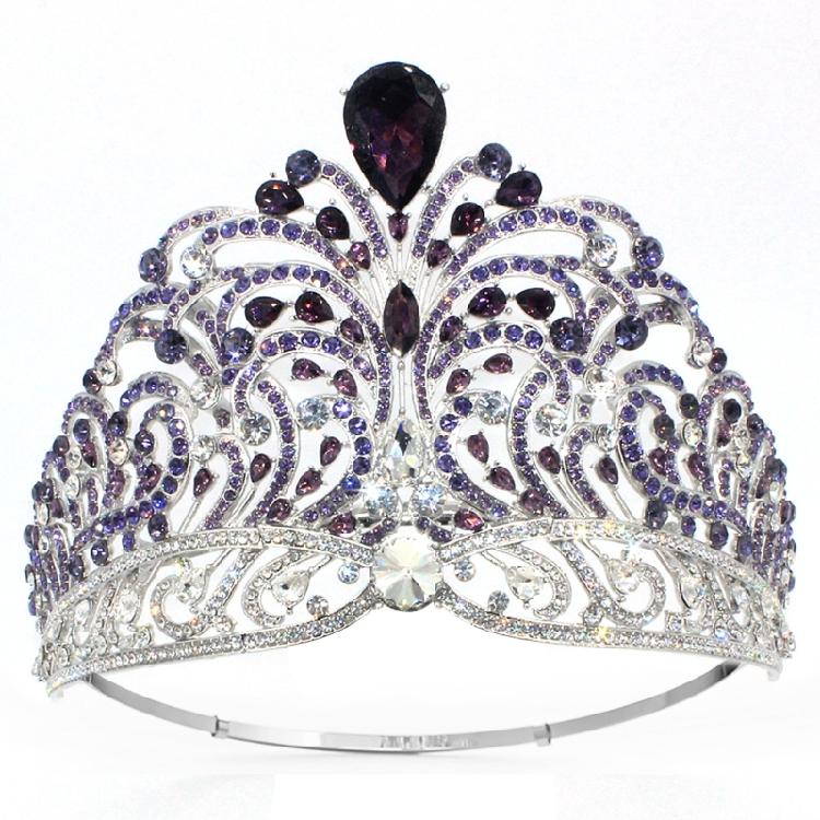 Beautifully Crafted Crown Photography Props Crown Durability Alloys Crown for Beauty Queens and Special Occasion